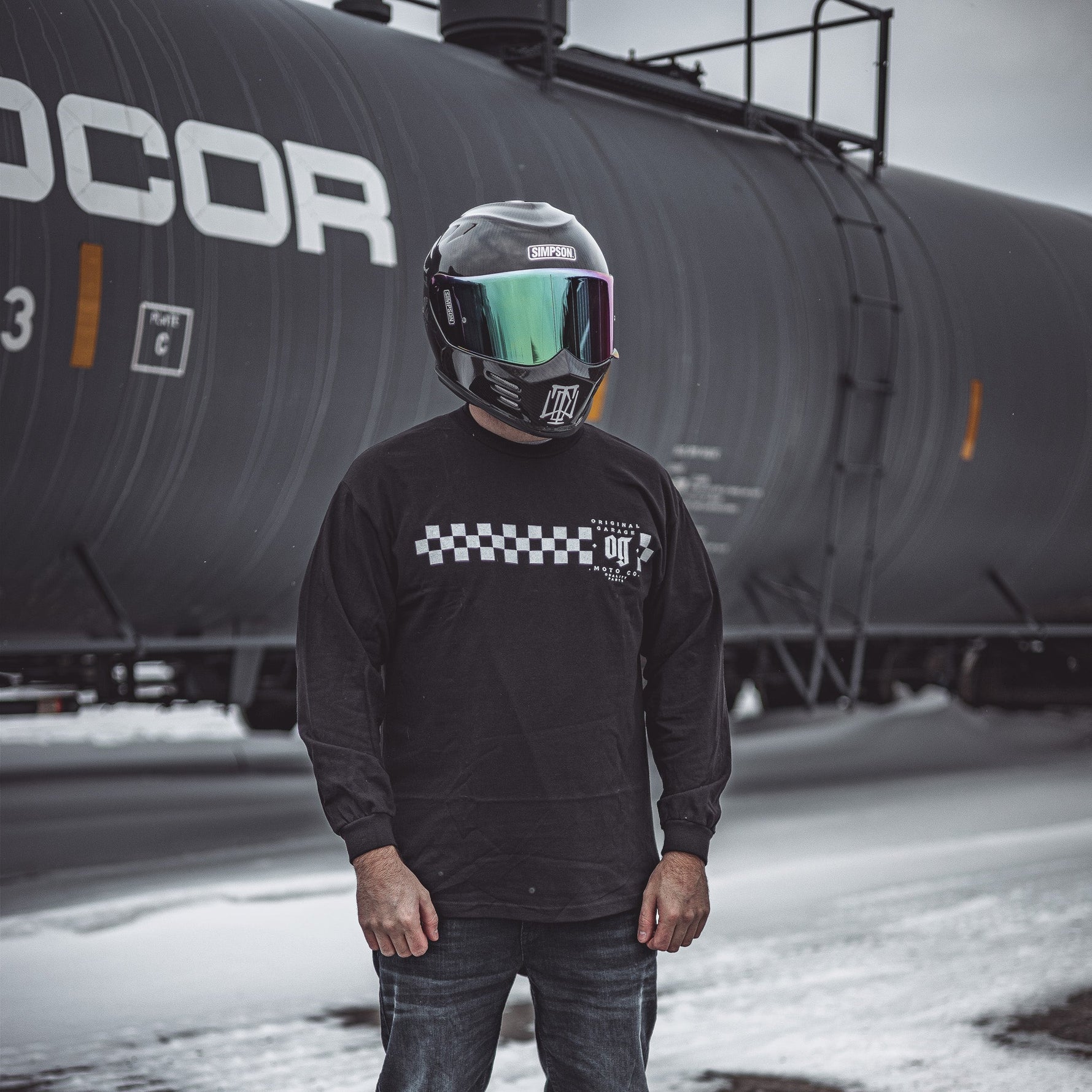 Original Garage Moto Race Team Long Sleeve