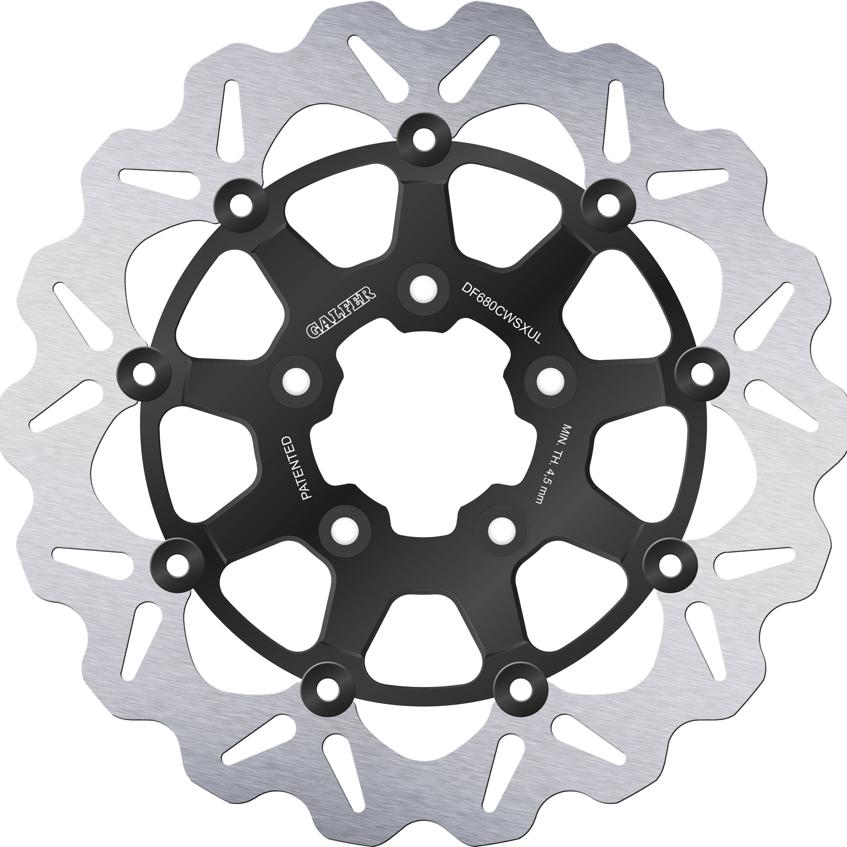 13" Oversize Floating Wave® Rotor - Front - Harley-Davidson