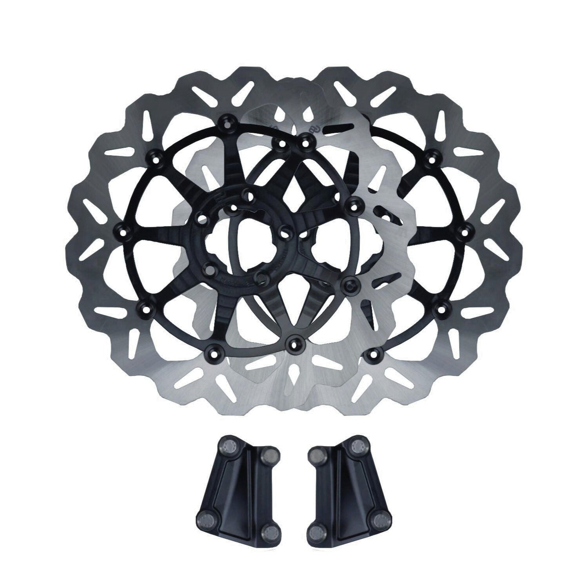 OG 13" Axial Big Brake Floating Rotor Kit for 2008-2023 Touring