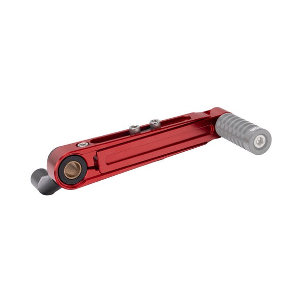 Red Adjustable Brake Arm for Harley-Davidson M8 Softails