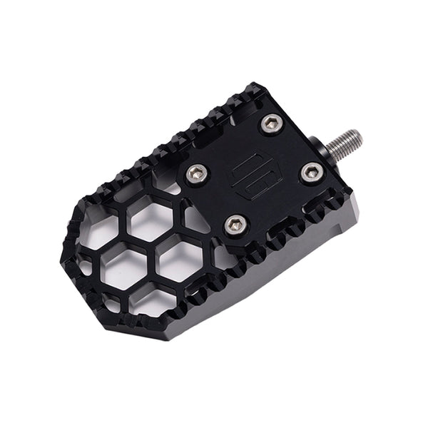 Black Harley Davidson and Indian Touring Bagger Brake Pedal Gripper kit for Adjustable Brake Arm