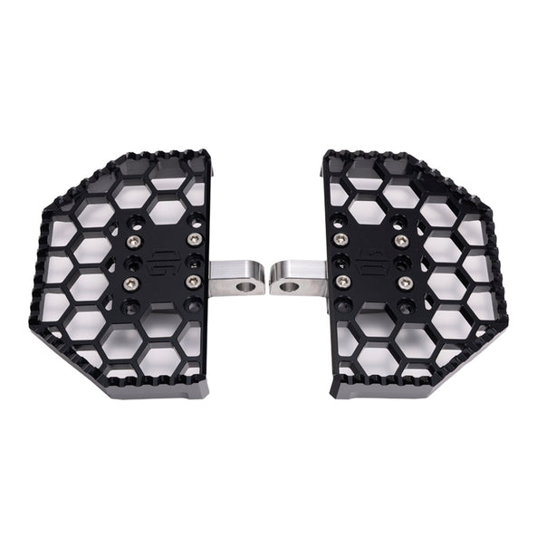Original Garage Moto Black Mini Floorboards for Harley-Davidson