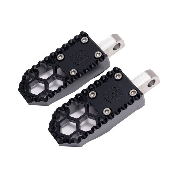 Black Mini Foot Pegs For Harley Davidson
