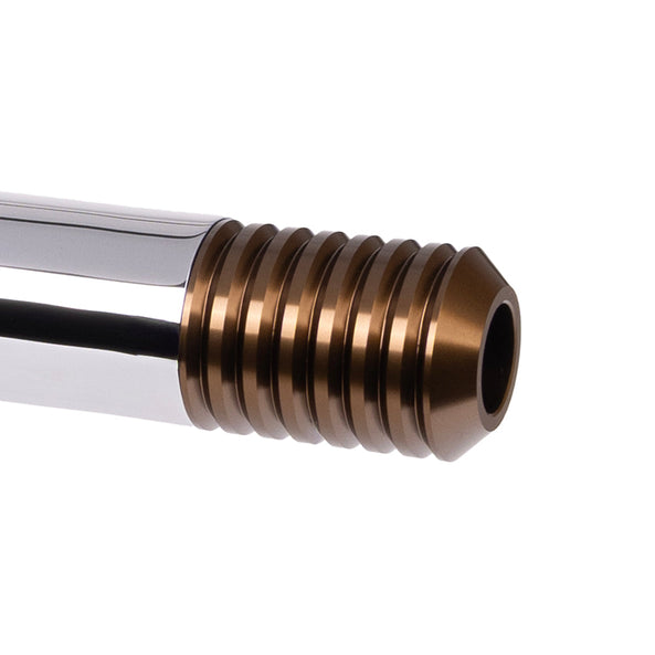OG Replacement Billet Crash Bar Sliders Bronze On Chrome