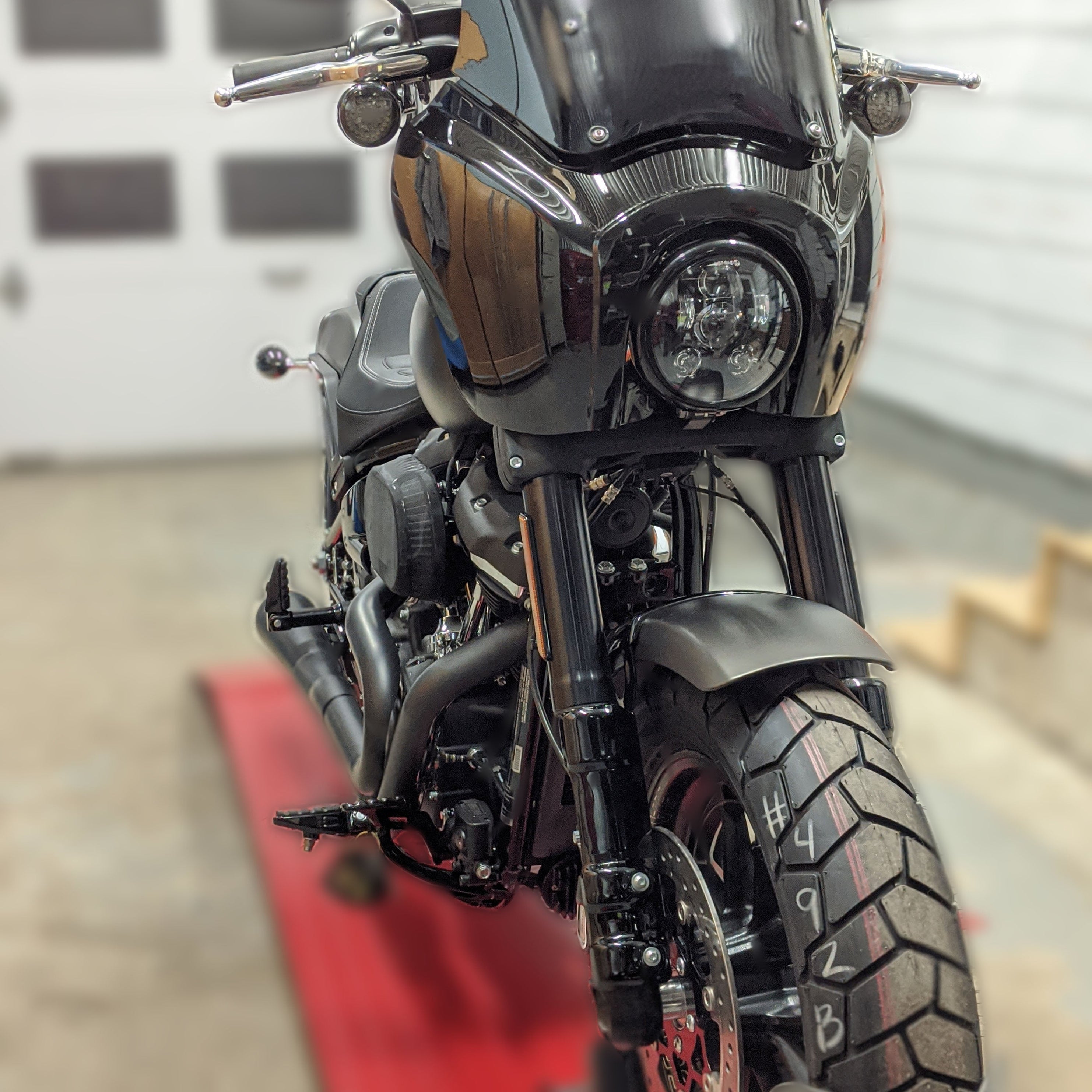 OG Harley-Davidson Softail Fatbob Complete T-Sport Fairing Kit - Original Garage Moto