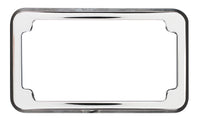 Beveled Blind Hole License Plate Frame