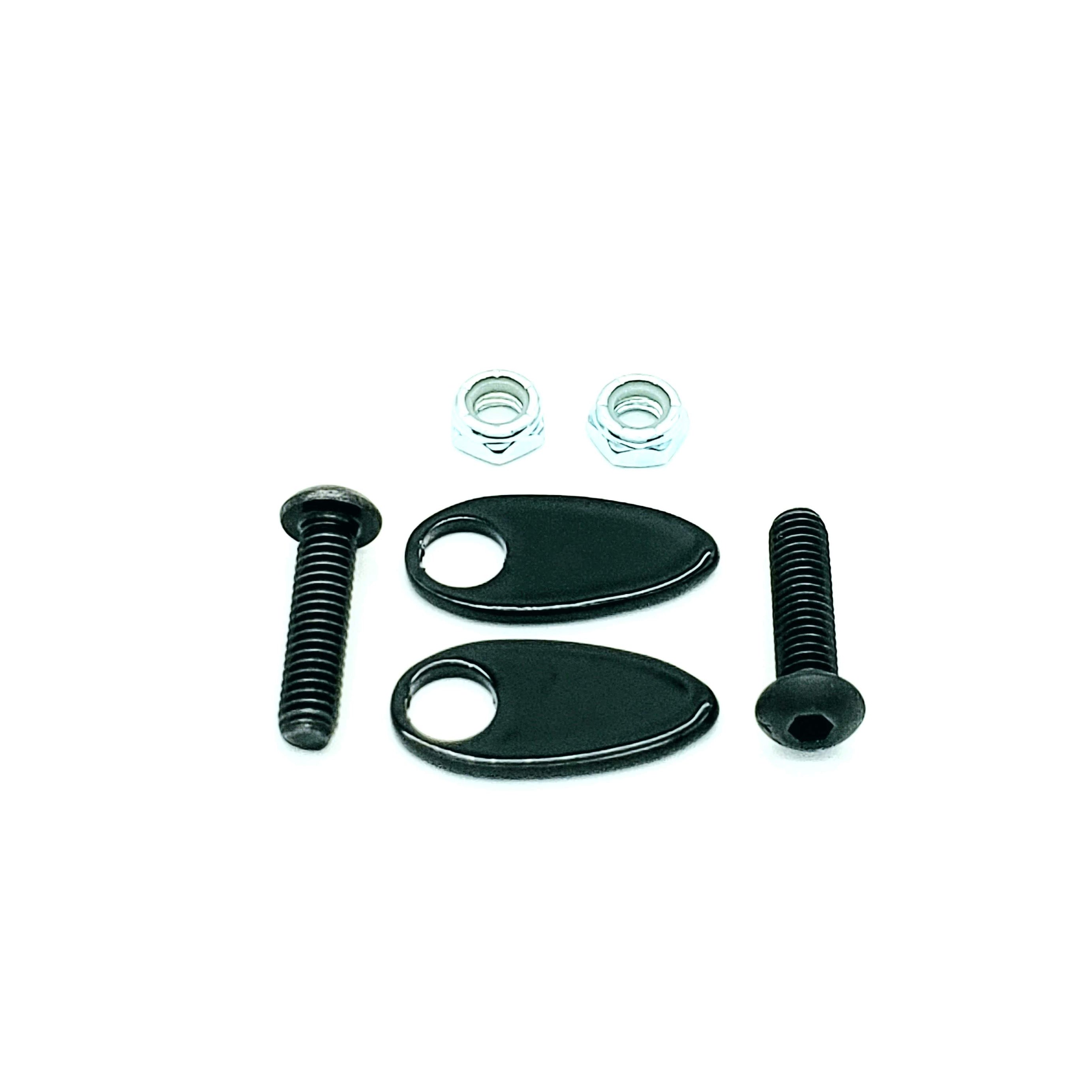 Dyna Recessed Cover Plates & Bolts (set of 2)