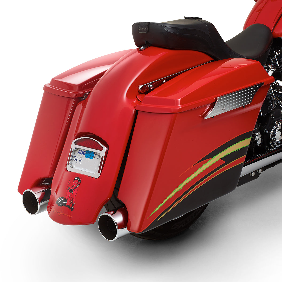 Extended Saddlebags for Harley Davidson FLH Models 99-13