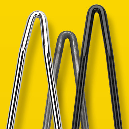 Old School Attitude Stick Sissy Bar made from 9/16 round steel bar