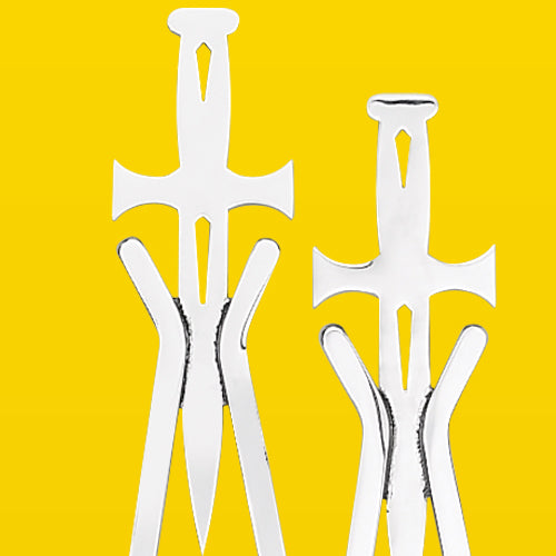 Daggertude Attitude Stick Sissy Bar made from 9/16 square steel bar