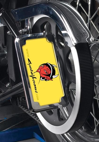 In-Close License Side Mount Plate Holder