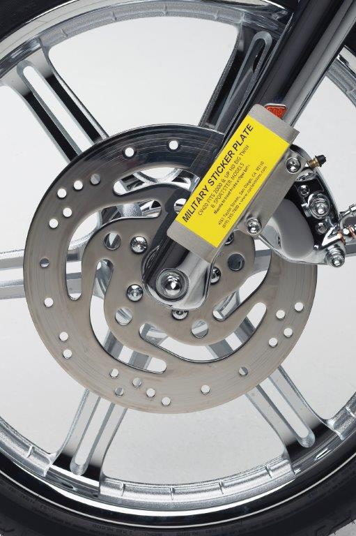 Military Sticker Plate for Harley Davidson