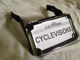 Curved License Plate Relocation for Sportsters