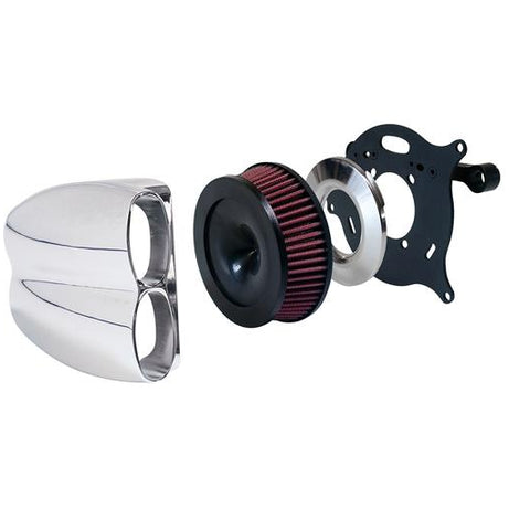 Chrome MoFlow Air Cleaner for Harley Davidson Motorcycles