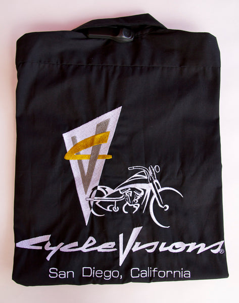CycleVisions Emb.Logo Shirt - Black CV13BK
