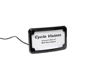 Curved 3 Hole License Plate Mount With Lights
