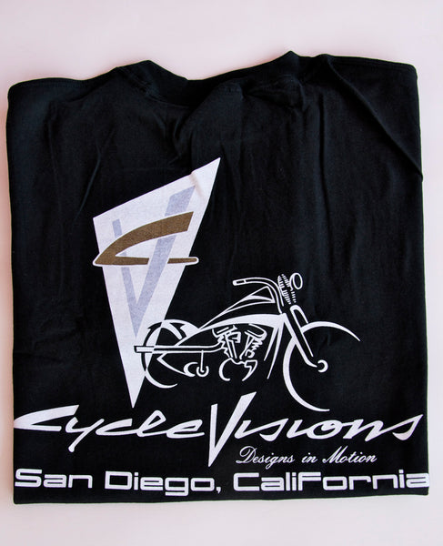 CycleVisions Logo T-Shirt (Black)