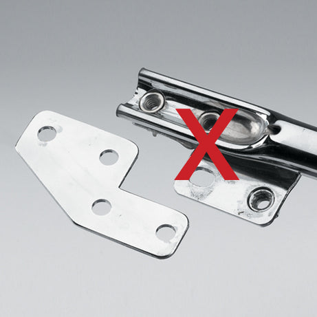 License Plate Bar Eliminator Bracket