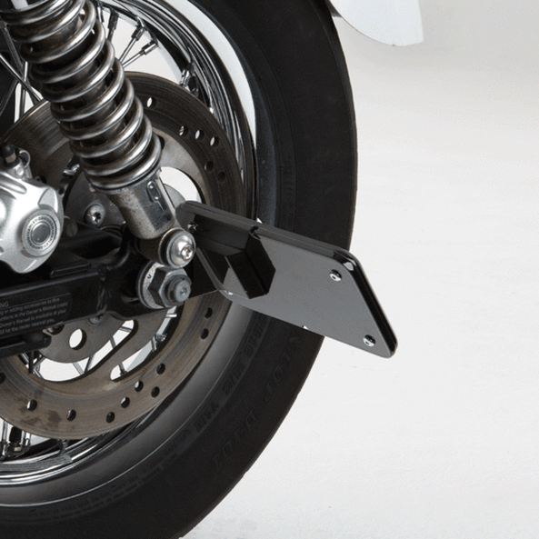 In-Close License Side Mount Plate Holder